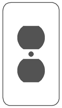 75101, Wallplate