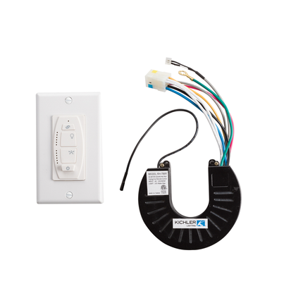 6 Speed DC Wall Control System White