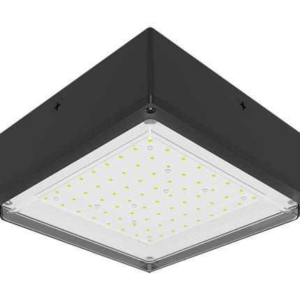 CANOPY LIGHTS 10270 LUMENS VANLED 75W DROP CLEAR LENS BRONZE