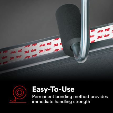 3M VHB Tape 4936, Gray, 1/4 in x 984 yd, Levelwound, 1 Roll/Case