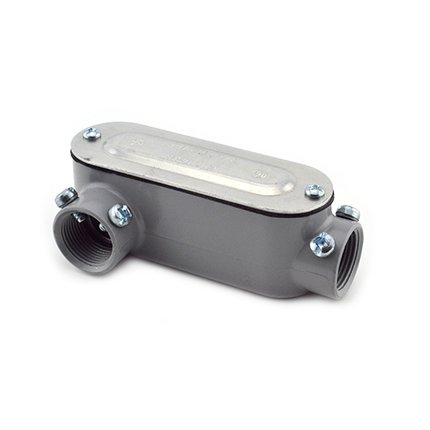 Type LR Combination Conduit Body with Cover and Gasket 3/4"