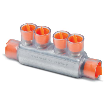 MULTI CABLEBLOCK 1WAY 2/0-500 2OUT