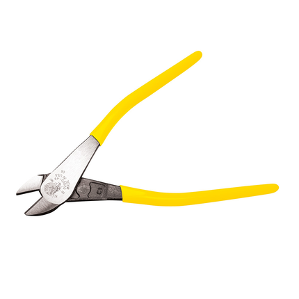 Diagonal Cutting Pliers, Angled Head, 9-Inch