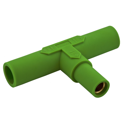 Single Pole Products, Paralleling Tee, 150 Amp Series, Green