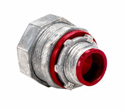 1-1/2" Straight Liquidtight Connector with Insulated Throat