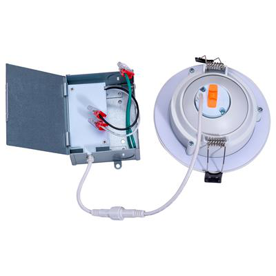 4" Gimbal CCT Selectable LED Slim Fit Recessed Downlight, 11W