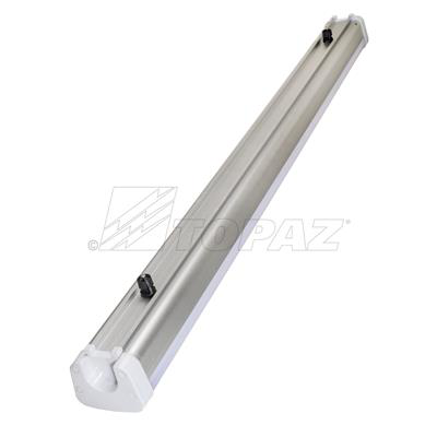 Tri-Proof Vapor Tight Luminaire, 4 ft Fixture, 4000K, DLC Premium Qualified