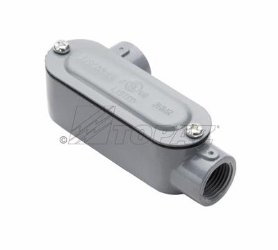 3" Threaded LL Type Rigid Conduit Body with Cover