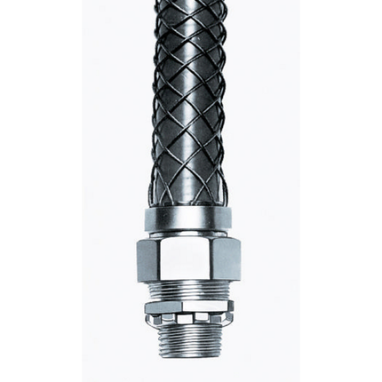 Kellems Wire Management, Liquidtight System, Straight, 1", Insulated with Mesh