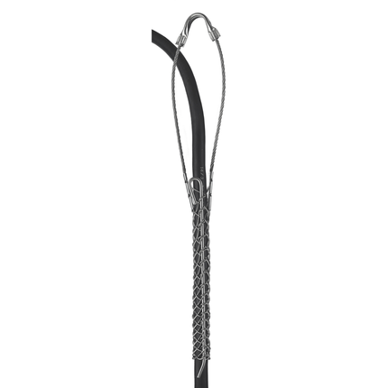 Support Grips, Single Eye, Single Weave, Split Mesh, Rod Closing, Tin-Coated Bronze, 0.50-0.62"