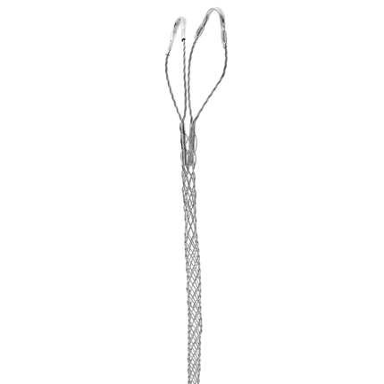 Support Grips, Double Eye, Single Weave, Split Mesh, Lace Closing, Tin-Coated Bronze, 1.00-1.24"