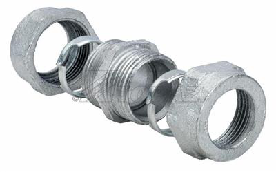 1-1/4" Compression Type Malleable Iron Rigid Couplings