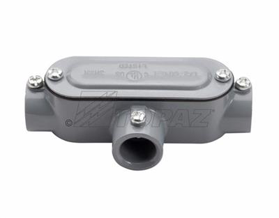 2 1/2" EMT Set Screw Type Aluminum Conduit Bodies with Covers and Gaskets