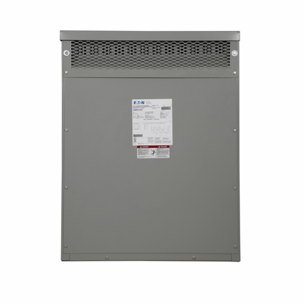 Eaton General purpose ventilated transformer, DT-3 (3-phase), PV 480V, Taps: 2 at +2.5% /4 at -2.5%, SV 240 delta, 150°C rise w/ 200°C insulation systeam, 75 kVA, EE