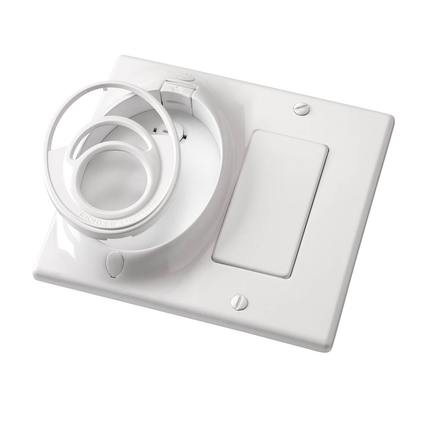 CoolTouch™ Dual Gang Wall Plate White
