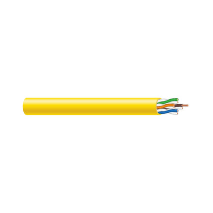 9669561602 - CAT5E 24/4P CMP YW 1000RIB