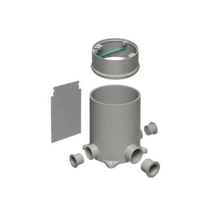 Leveling Ring box extender for the for FLBC4500 and the FLBC4502. Extends an installed 4-1/2" round box up to 2".