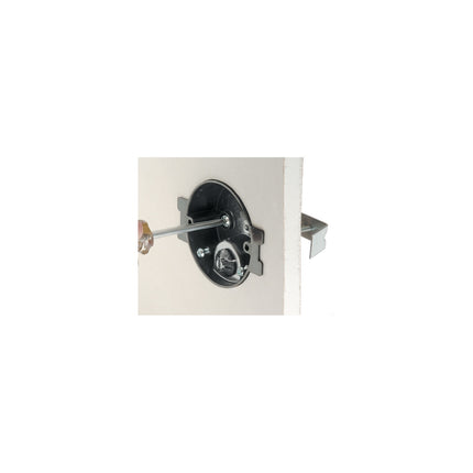 Small diameter sconce box for retrofit construction. 3-1/4" diameter. 6.8 cu. in. 3lb sconce light rating.