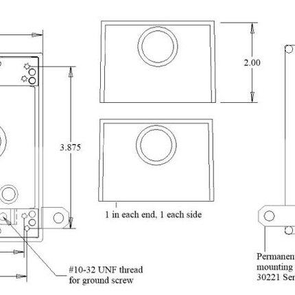 30222, Weatherproof Outlet Box
