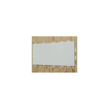 Meter mounting base 1 piece construction paintable, gangable, UV Rated. Provides a 1" overhang to cover siding. For all siding types. Dimensions 23x18.
