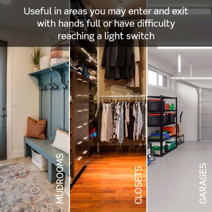 Decora Occupancy Motion Sensor Light Switch, Auto-On, 2A, Residential Grade, Single Pole