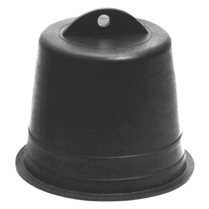 PLG 3IN BLACK POLY