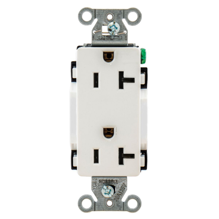 Construction/Commercial Receptacles DR20WHI
