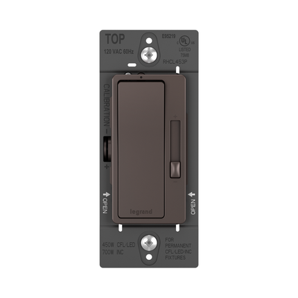 radiant® CFL/LED Dimmer, Dark Bronze