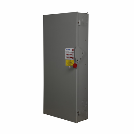 Eaton Heavy duty single-throw non-fused safety switch, Single-throw, 600A, NEMA 1, Painted steel, , Non-fusible, Three-pole, Three-wire, 200 at 240 Vac TD 3 Ph, 400 at 480 Vac TD 3 Ph, 500 at 600 Vac TD 3 Ph