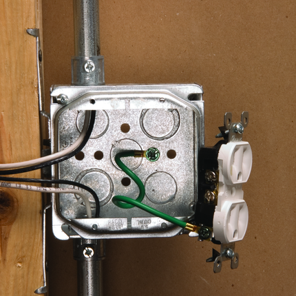 10" 12 AWG Stranded Pigtail with #10 Fork and #10 Ring/Ground Screw 500/Box