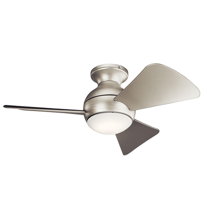 Sola LED 34" Fan Brushed Nickel