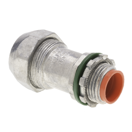 Mighty-SealÂ® PVC Jacketed MC/TECK Cable Connector 3/8", Insulated