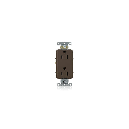 LEVITON 16252-GY GY REC DUP DEC 2PO 3WI 5-15R 15A125V