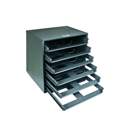Slide Rack, 6-Box, 16-3/8-Inch Height