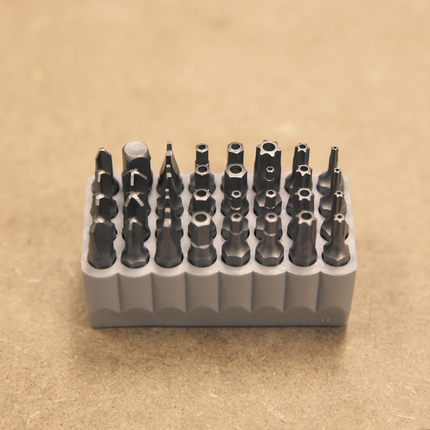 Tamperproof Bit Set, 32 Piece