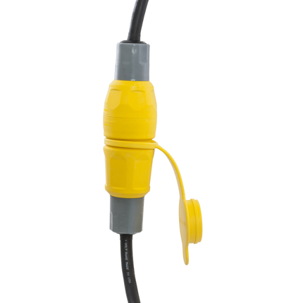 CONN, W/TIGHT, 3P 30A 250V, L15-30R, YL