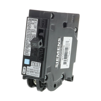 -RKR QFGA2N AFCI/GFCI 1P 120V 20A 10kA