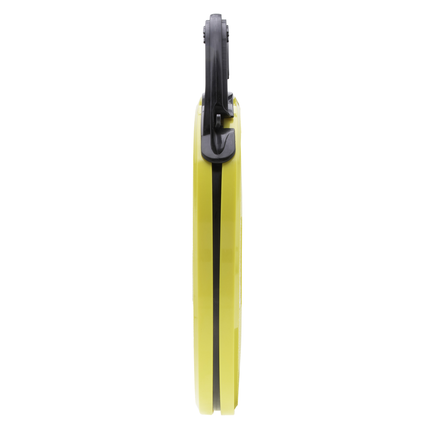 NSI FTS100 STEEL FISHTAPE REAL AND WINDER, FORMED HOOK, 100FOOT; 500LB MAX, HIGH VIS YELLOW