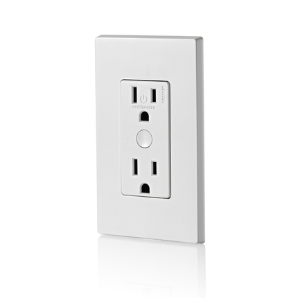 Decora Smart Outlet, Tamper-Resistant 15A, Wi-Fi 2nd Gen