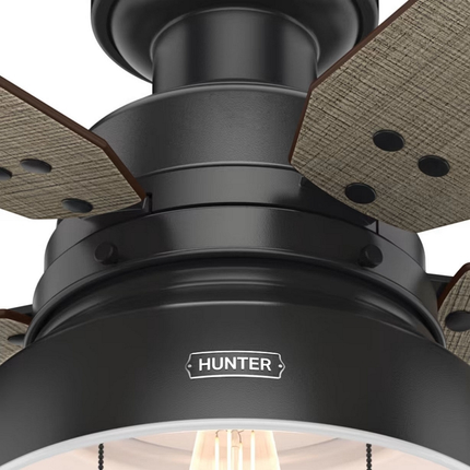 HUNTER 59310 52IN MILL VALLEY MATTE BLACK-LP