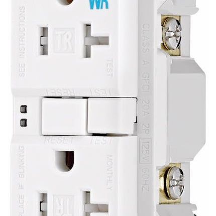 TWRSGF20W, GFCI Duplex Receptacle