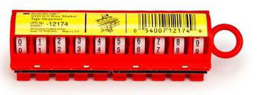 STD-0-9X, Wire Marker Tape Dispenser