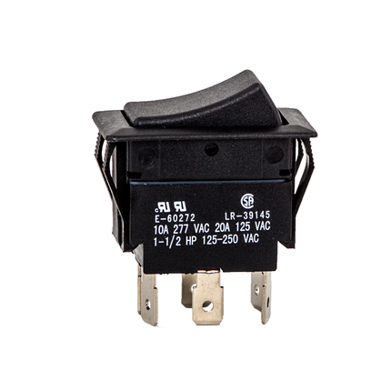 Rocker Switch Maintained DPDT On-On