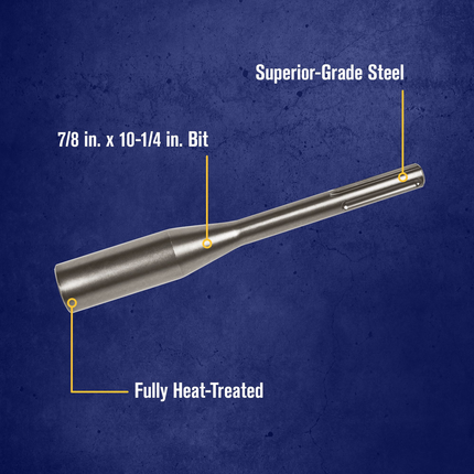 IRWIN Ground Rod Driver, 7/8X10 1/4"