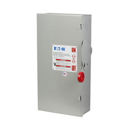 Eaton enhanced visible blade single-throw fused safety switch