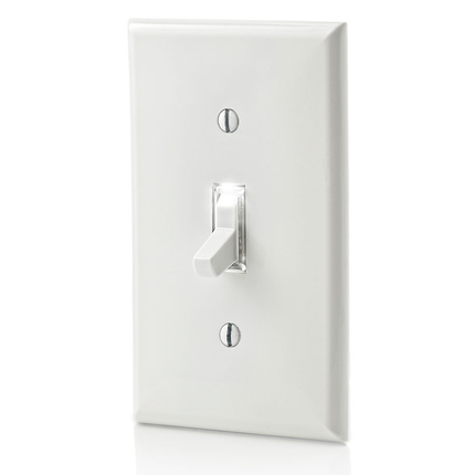 Toggle LED Illuminated Single-Pole Switch