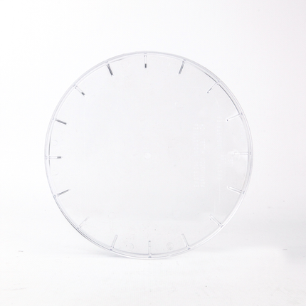 Meter Closing Plate Clear Plastic