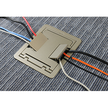 RFB2 Two-Compartment Single- or Multi-Service Recessed Floor Box RFB2