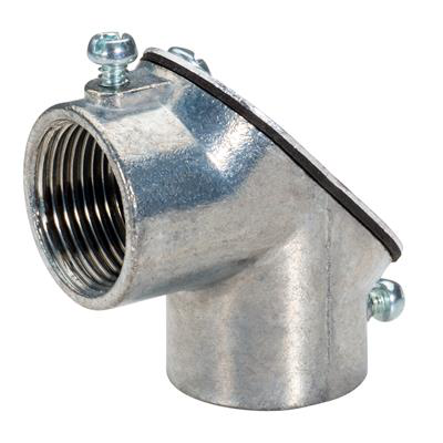 1" Threaded Set Screw Type Elbow - Rigid to Rigid or EMT to Rigid