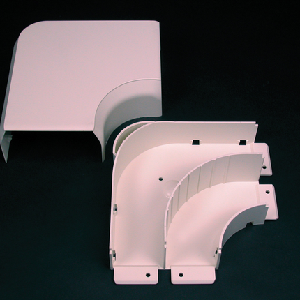 CableSmart 40N2 Radiused Full Capacity Flat Elbow Fitting